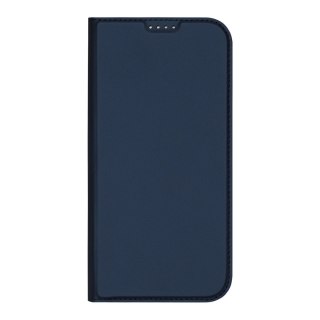 Etui Dux Ducis Skin Pro na iPhone 16 Pro z klapką i miejscem na kartę - niebieskie