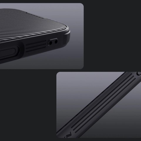 Etui Nillkin CamShield Pro Magnetic Case na iPhone 16 Pro - czarne Etui Nillkin CamShield Pro Magnetic Case na iPhone 16 Pro - czarne