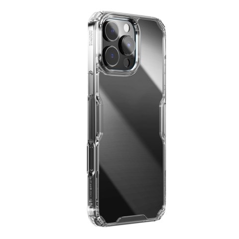 Etui Nillkin Nature Pro Case na iPhone 16 Pro Max - przezroczysto-białe Etui Nillkin Nature Pro Case na iPhone 16 Pro Max - przezroczysto-białe