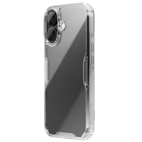 Etui Nillkin Nature Pro Case na iPhone 16 - przezroczysto-białe Etui Nillkin Nature Pro Case na iPhone 16 - przezroczysto-białe