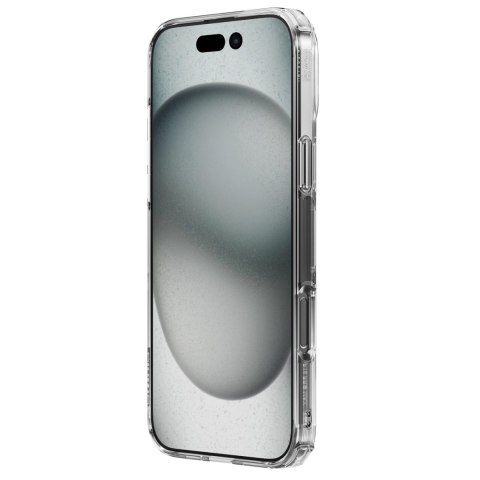 Etui Nillkin Nature Pro Case na iPhone 16 - przezroczysto-białe Etui Nillkin Nature Pro Case na iPhone 16 - przezroczysto-białe