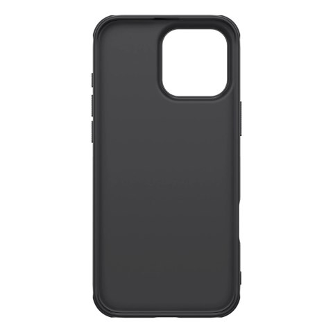 Etui Nillkin Super Frosted Shield Pro na iPhone 16 Pro Max - czarne Etui Nillkin Super Frosted Shield Pro na iPhone 16 Pro Max - czarne