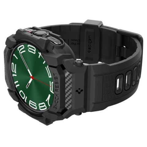 Etui Spigen Rugged Armor Pro na Samsung Galaxy Watch Ultra (47 mm) - czarny mat Etui Spigen Rugged Armor Pro na Samsung Galaxy Watch Ultra (47 mm) - czarny mat