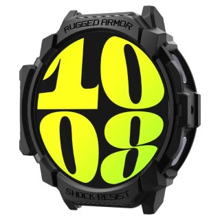 Etui Spigen Rugged Armor na Samsung Galaxy Watch 7 (44 mm) - czarny mat