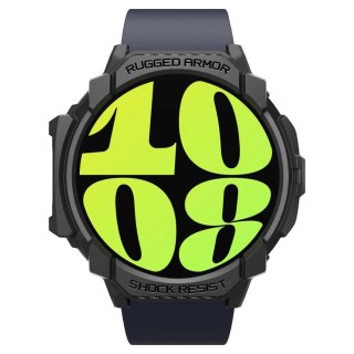 Etui Spigen Rugged Armor na Samsung Galaxy Watch 7 (44 mm) - czarny mat