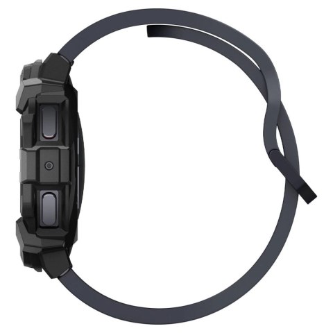 Etui Spigen Rugged Armor na Samsung Galaxy Watch 7 (44 mm) - czarny mat Etui Spigen Rugged Armor na Samsung Galaxy Watch 7 (44 mm) - czarny mat