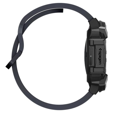 Etui Spigen Rugged Armor na Samsung Galaxy Watch 7 (44 mm) - czarny mat Etui Spigen Rugged Armor na Samsung Galaxy Watch 7 (44 mm) - czarny mat