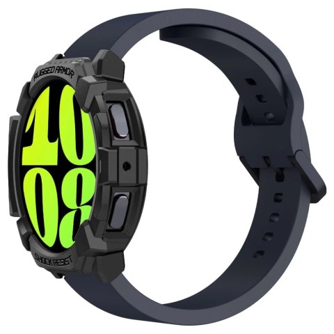 Etui Spigen Rugged Armor na Samsung Galaxy Watch 7 (44 mm) - czarny mat Etui Spigen Rugged Armor na Samsung Galaxy Watch 7 (44 mm) - czarny mat
