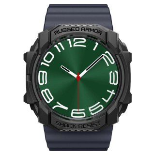 Etui Spigen Rugged Armor na Samsung Galaxy Watch Ultra (47 mm) - czarny mat