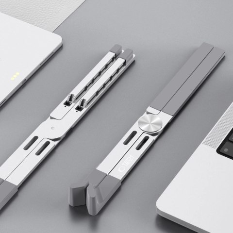 Podstawka Tech-Protect ULS300 na laptopa - srebrna Podstawka Tech-Protect ULS300 na laptopa - srebrna