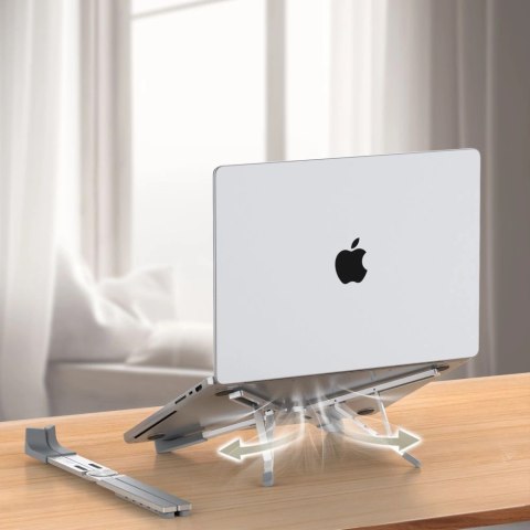 Podstawka Tech-Protect ULS300 na laptopa - srebrna Podstawka Tech-Protect ULS300 na laptopa - srebrna