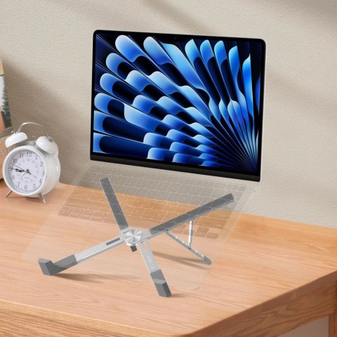 Podstawka Tech-Protect ULS300 na laptopa - srebrna Podstawka Tech-Protect ULS300 na laptopa - srebrna
