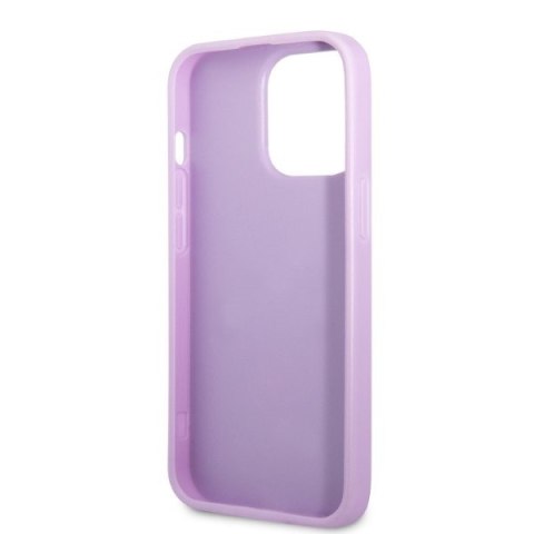 Guess nakładka do iPhone 13 / 13 Pro 6,1" GUHCP13LPS4MU purpurowa hardcase Saffiano 4G Small Metal Logo Guess nakładka do iPhone 13 / 13 Pro 6,1" GUHCP13LPS4MU purpurowa hardcase Saffiano 4G Small Metal Logo