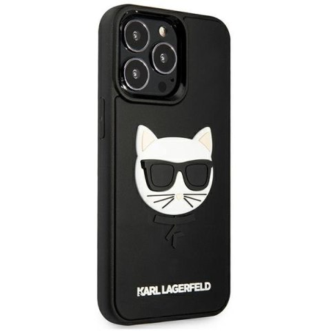 Karl Lagerfeld nakładka do iPhone 13 Pro Max 6,7" KLHCP13XCH3DBK czarna hardcase 3D Rubber Choupette Karl Lagerfeld nakładka do iPhone 13 Pro Max 6,7" KLHCP13XCH3DBK czarna hardcase 3D Rubber Choupette