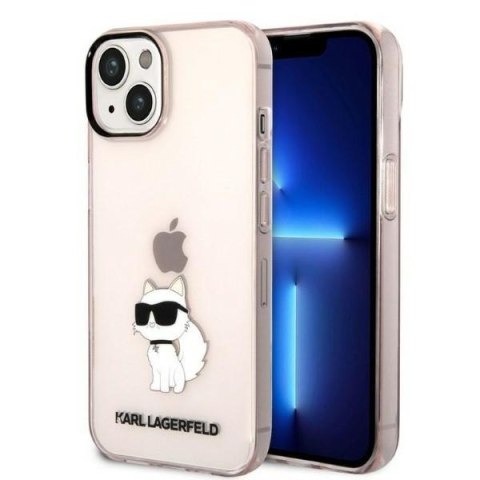 Karl Lagerfeld nakładka do iPhone 14 6,1" KLHCP14SHNCHTCP różowa hardcase Ikonik Choupette Karl Lagerfeld nakładka do iPhone 14 6,1" KLHCP14SHNCHTCP różowa hardcase Ikonik Choupette