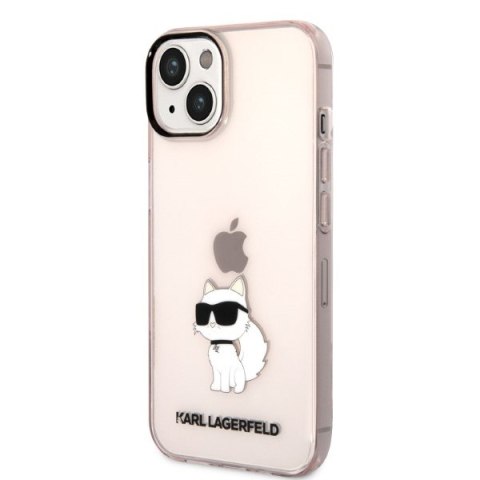 Karl Lagerfeld nakładka do iPhone 14 6,1" KLHCP14SHNCHTCP różowa hardcase Ikonik Choupette Karl Lagerfeld nakładka do iPhone 14 6,1" KLHCP14SHNCHTCP różowa hardcase Ikonik Choupette