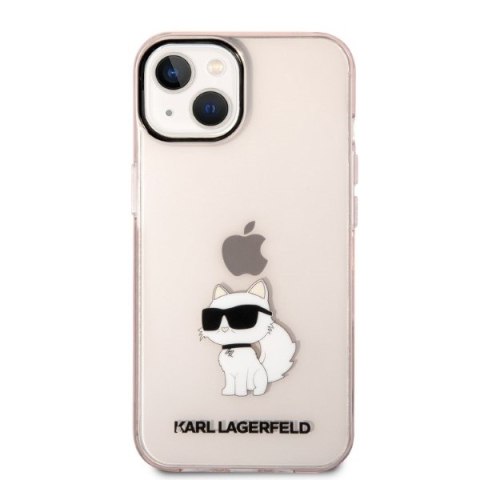 Karl Lagerfeld nakładka do iPhone 14 6,1" KLHCP14SHNCHTCP różowa hardcase Ikonik Choupette Karl Lagerfeld nakładka do iPhone 14 6,1" KLHCP14SHNCHTCP różowa hardcase Ikonik Choupette