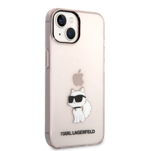 Karl Lagerfeld nakładka do iPhone 14 6,1" KLHCP14SHNCHTCP różowa hardcase Ikonik Choupette Karl Lagerfeld nakładka do iPhone 14 6,1" KLHCP14SHNCHTCP różowa hardcase Ikonik Choupette
