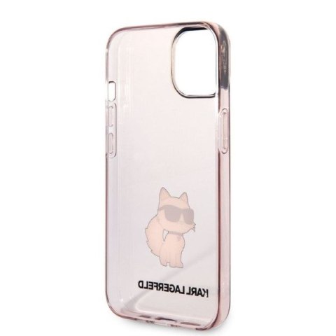 Karl Lagerfeld nakładka do iPhone 14 6,1" KLHCP14SHNCHTCP różowa hardcase Ikonik Choupette Karl Lagerfeld nakładka do iPhone 14 6,1" KLHCP14SHNCHTCP różowa hardcase Ikonik Choupette