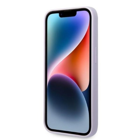 Karl Lagerfeld nakładka do iPhone 14 Pro 6,1" KLHCP14LSNIKBCU purpurowa hardcase Silicone Ikonik Karl Lagerfeld nakładka do iPhone 14 Pro 6,1" KLHCP14LSNIKBCU purpurowa hardcase Silicone Ikonik