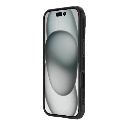 Etui Nillkin CamShield Prop Case na iPhone 16 Pro z osłoną na aparat i podstawką - czarne Etui Nillkin CamShield Prop Case na iPhone 16 Pro z osłoną na aparat i podstawką - czarne