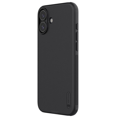 Etui Nillkin Super Frosted Shield Pro Magnetic Case na iPhone 16 - czarne Etui Nillkin Super Frosted Shield Pro Magnetic Case na iPhone 16 - czarne