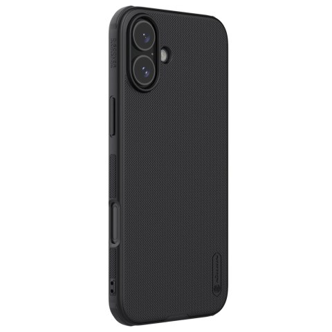 Etui Nillkin Super Frosted Shield Pro Magnetic Case na iPhone 16 - czarne Etui Nillkin Super Frosted Shield Pro Magnetic Case na iPhone 16 - czarne