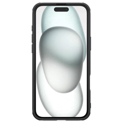 Etui Nillkin Super Frosted Shield Pro Magnetic Case na iPhone 16 - czarne Etui Nillkin Super Frosted Shield Pro Magnetic Case na iPhone 16 - czarne