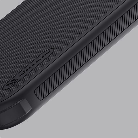 Etui Nillkin Super Frosted Shield Pro Magnetic Case na iPhone 16 - czarne Etui Nillkin Super Frosted Shield Pro Magnetic Case na iPhone 16 - czarne