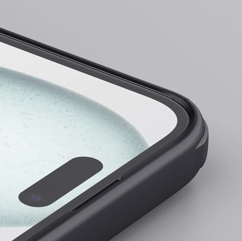 Etui Nillkin Super Frosted Shield Pro Magnetic Case na iPhone 16 - czarne Etui Nillkin Super Frosted Shield Pro Magnetic Case na iPhone 16 - czarne