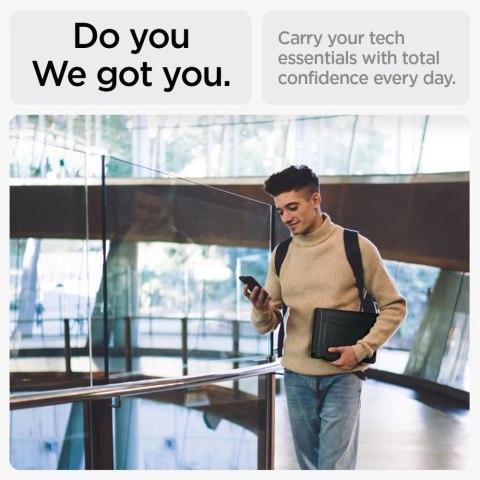 Etui Spigen Rugged Armor Pro na iPad Air 13" 2024 - czarne Etui Spigen Rugged Armor Pro na iPad Air 13" 2024 - czarne