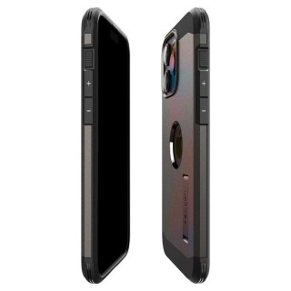 Etui Spigen Tough Armor MagSafe na iPhone 15 Pro Max - metaliczny szary