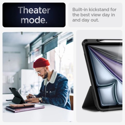 Etui Spigen Urban Fit na iPad Air 13" 2024 - czarne Etui Spigen Urban Fit na iPad Air 13" 2024 - czarne