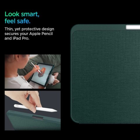 Etui Spigen Urban Fit na iPad Pro 11" 2024 - zielone Etui Spigen Urban Fit na iPad Pro 11" 2024 - zielone