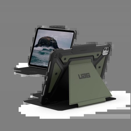 Etui UAG Metropolis SE z podstawką i uchwytem na Apple Pencil do iPad Pro 11" 2024 - zielone Etui UAG Metropolis SE z podstawką i uchwytem na Apple Pencil do iPad Pro 11" 2024 - zielone