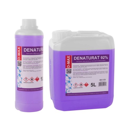 Denaturat alkohol skażony D-MAX 1L Denaturat alkohol skażony D-MAX 1L