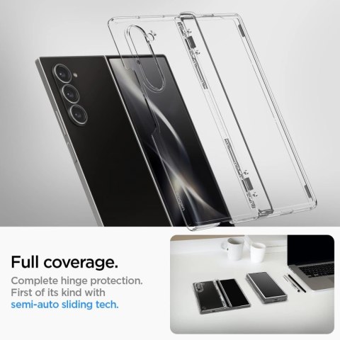 Etui Spigen Ultra Hybrid Pro na Samsung Galaxy Z Fold 6 - przezroczyste Etui Spigen Ultra Hybrid Pro na Samsung Galaxy Z Fold 6 - przezroczyste