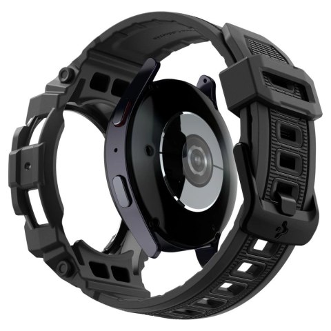 Etui z paskiem Spigen Rugged Armor Pro na Samsung Galaxy Watch 7 (40 mm) - czarne Etui z paskiem Spigen Rugged Armor Pro na Samsung Galaxy Watch 7 (40 mm) - czarne