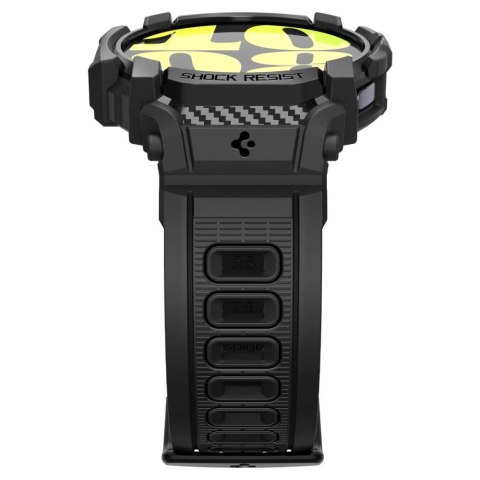 Etui z paskiem Spigen Rugged Armor Pro na Samsung Galaxy Watch 7 (44 mm) - czarne Etui z paskiem Spigen Rugged Armor Pro na Samsung Galaxy Watch 7 (44 mm) - czarne