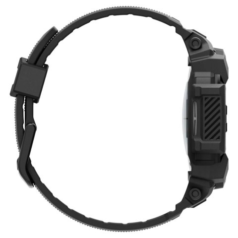 Etui z paskiem Spigen Rugged Armor Pro na Samsung Galaxy Watch 7 (44 mm) - czarne Etui z paskiem Spigen Rugged Armor Pro na Samsung Galaxy Watch 7 (44 mm) - czarne