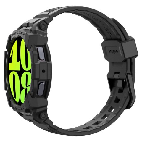 Etui z paskiem Spigen Rugged Armor Pro na Samsung Galaxy Watch 7 (44 mm) - czarne Etui z paskiem Spigen Rugged Armor Pro na Samsung Galaxy Watch 7 (44 mm) - czarne