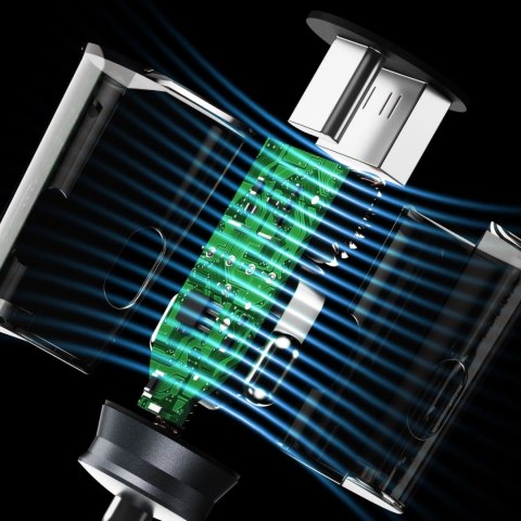 Ładowarka samochodowa Dudao R4T 30W USB-A / USB-C - szara Ładowarka samochodowa Dudao R4T 30W USB-A / USB-C - szara