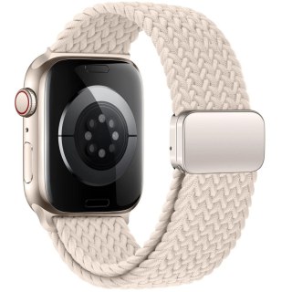 Pasek Tech-Protect Nylonmag do Apple Watch 4 / 5 / 6 / 7 / 8 / 9 / SE / Ultra 1 / 2 (42 / 44 / 45 / 49 mm) - beżowy