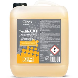 Płyn do maszynowego i ręcznego prania dywanów i tapicerki CLINEX Textile EXT 5L