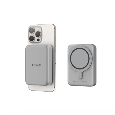 Powerbank Tech-Protect PB11 LifeMag MagSafe 10000 mAh - tytanowy