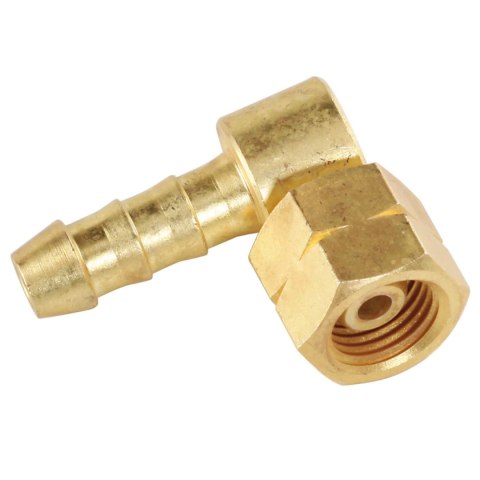 Przejściówka króciec kątowy 1/4'' LH do podłączenia węża gazowego 8x15 mm Przejściówka króciec kątowy 1/4'' LH do podłączenia węża gazowego 8x15 mm