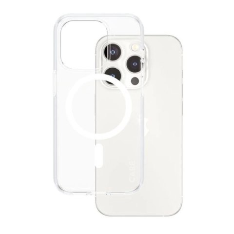 Etui CARE by PanzerGlass Urban Combat Case MagSafe na iPhone 15 Pro - białe