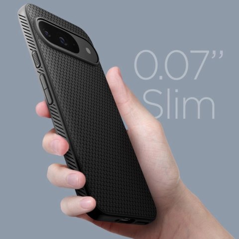 Etui Spigen Liquid Air na Google Pixel 9 / 9 Pro - czarne Etui Spigen Liquid Air na Google Pixel 9 / 9 Pro - czarne
