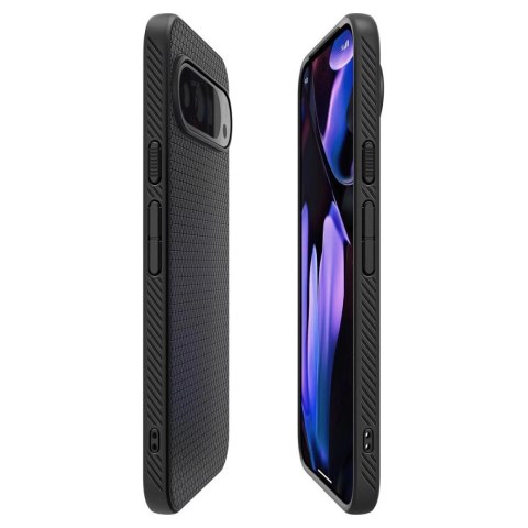 Etui Spigen Liquid Air na Google Pixel 9 / 9 Pro - czarne Etui Spigen Liquid Air na Google Pixel 9 / 9 Pro - czarne