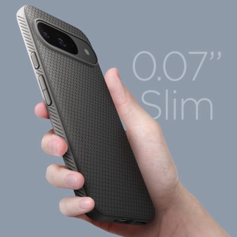 Etui Spigen Liquid Air na Google Pixel 9 / 9 Pro - szare Etui Spigen Liquid Air na Google Pixel 9 / 9 Pro - szare